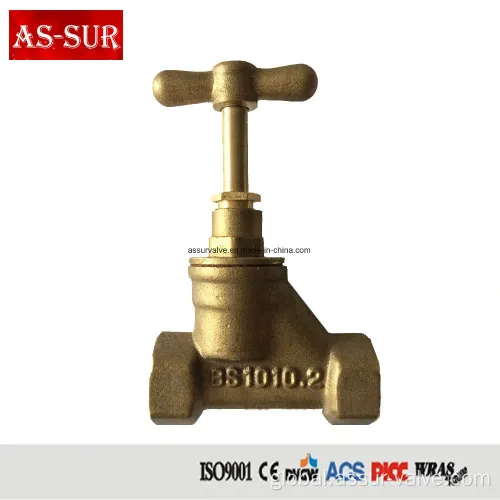 Brass Stop Valve Price List Brass Stop Ball Valve as-S008 Factory